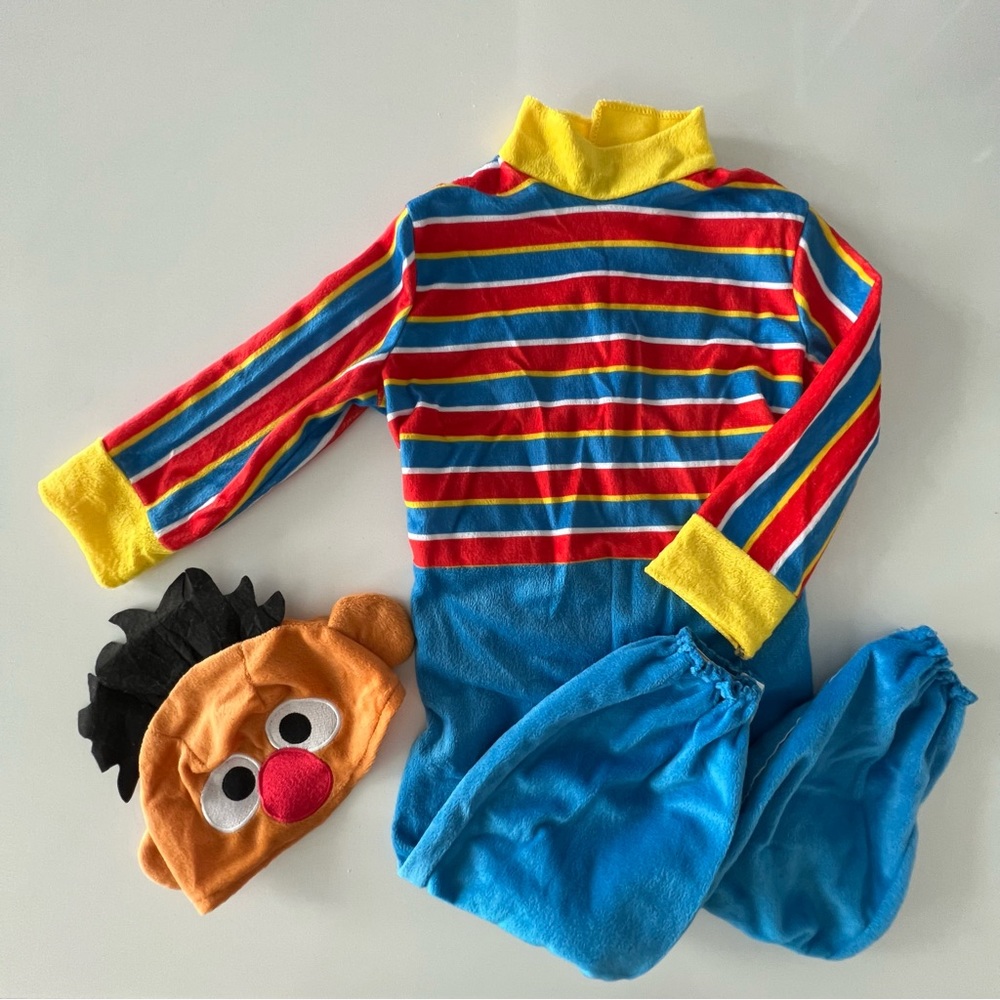 Used Sesame Street Ernie Halloween Costume 2T